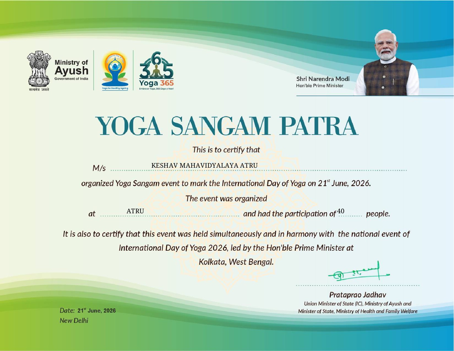 YOG dAY